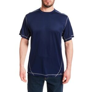 Smith’s Workwear Men's Dark Blue Short Sleeve Tee